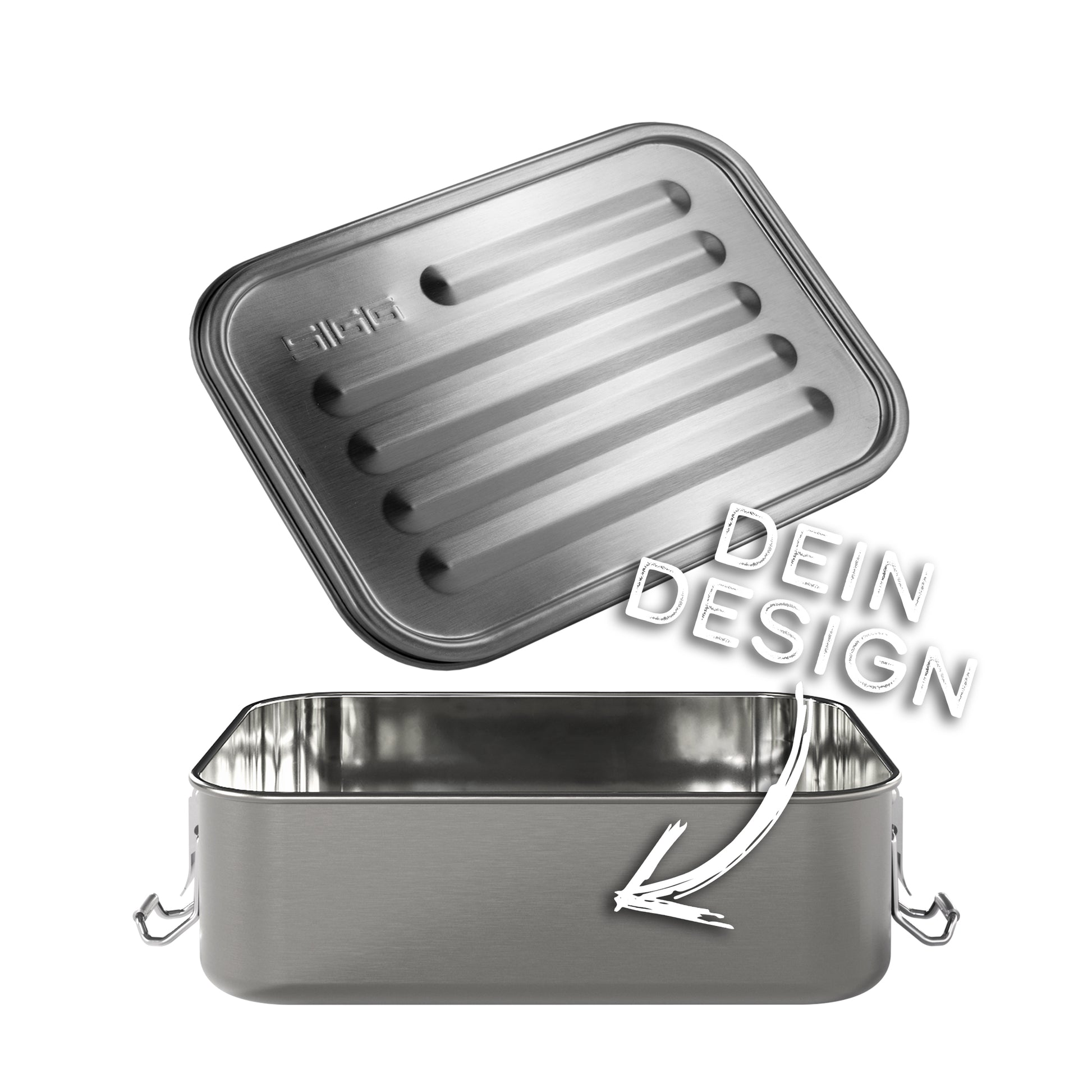 SIGG Gemstone Food Box mit Lasergravur auf Schale